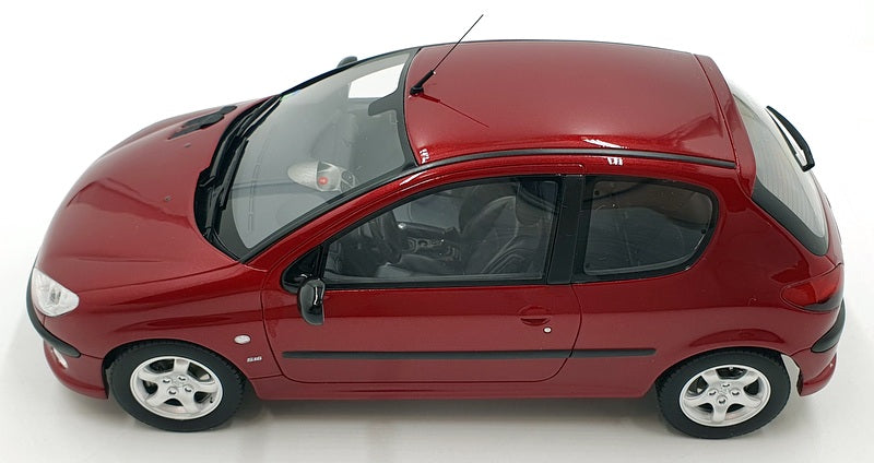 Otto Mobile 1/18 Scale OT1039 - Peugeot 206 S16 - Red