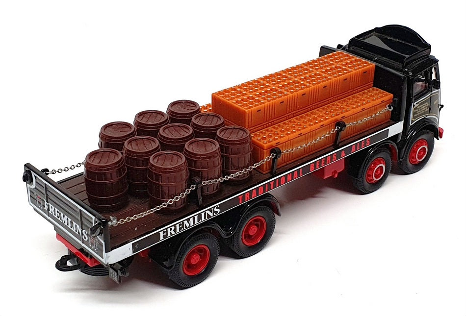 Corgi 1/50 Scale Diecast 12401 - Foden Delivery Truck (Fremlins) Black