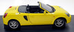 Autoart 1/18 Scale Diecast 78717 - Toyota MR2 Spyder 2000 RHD - Yellow