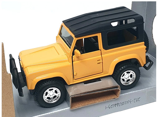 NewRay 1/32 Scale Super Friction 44323 - Land Rover Stn Wagon - Yellow/Black