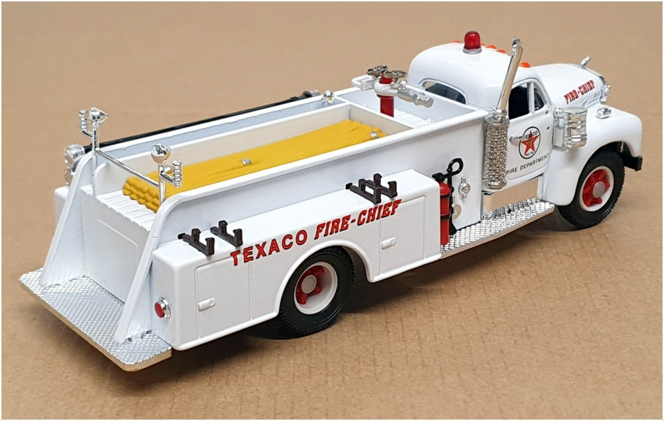 Corgi 1/50 Scale US52307 - Mack B Series Pumper Texaco Fire Engine - White