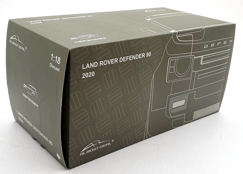 Almost Real 1/18 Scale Diecast 810707 - Land Rover Defender 90 2020 Fuji White