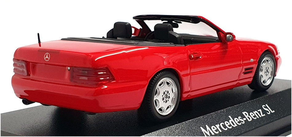 Maxichamps 1/43 Scale 940 033034 - 1999 Mercedes Benz SL - Red