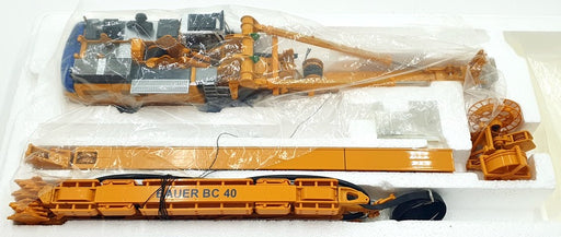 BYMO 1/50 Scale Diecast 25009/1 - Bauer Rotary Drilling Rig BG 40 Trench Cutter