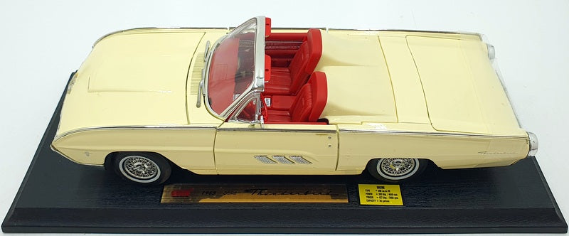 Anson 1/18 Scale Diecast 30334 - 1963 Ford Thunderbird - Cream