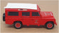 Solido Toner Gam I 1/43 Scale 2104 - Land Rover Sapeurs Pompiers - Red/White
