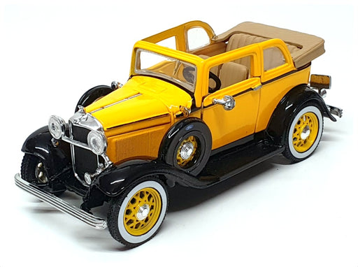 National Motor Museum 1/32 Scale SS-T5351 - 1932 Ford Conv Sedan - Yellow