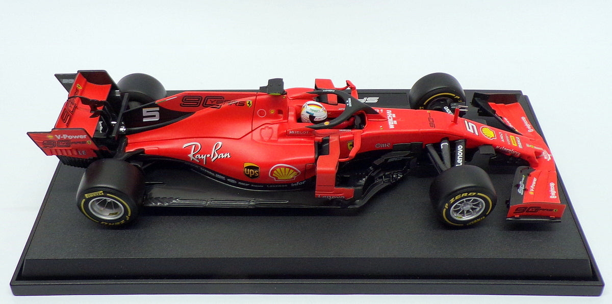 Burago 1/18 Scale Diecast 18-16807 - F1 Ferrari SF90 - #5 S.Vettel