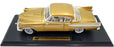 Anson 1/18 Scale Diecast 30384 - 1957 Studebaker Golden Hawk - Gold