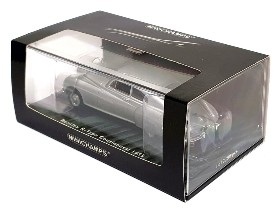 Minichamps 1/43 Scale 436 139421 - 1955 Bentley R-Type Continental - Silver