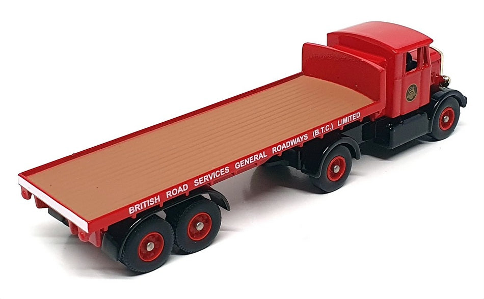 Lledo 1/76 Scale DG165001 - Scammell Flatbed Trailer (BRS) Red