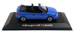 Maxichamps 1/43 Scale 940 055530 - 1997 Volkswagen Golf 3 Cabriolet - Blue
