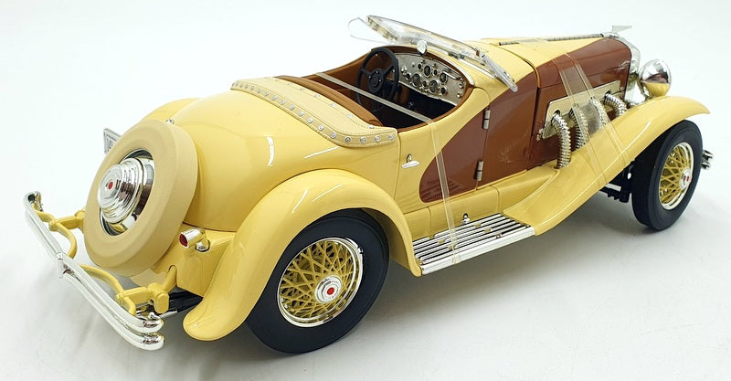 Auto World 1/18 Scale AW305/06 - 1935 Duesenberg SSJ Speedster - Yellow/Brown