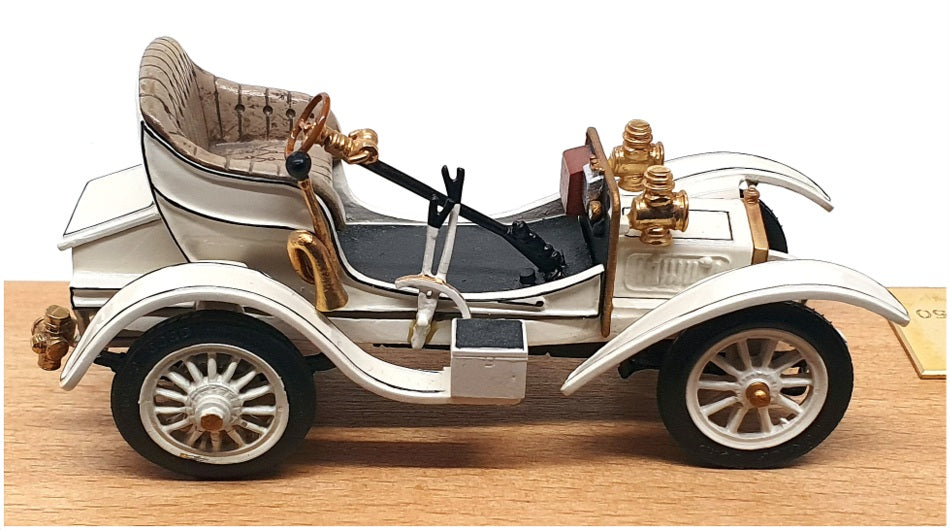Top Marques 1/43 Scale GS11 - 1906 Rolls Royce 10hp 2 Str Phaeton - Ivory