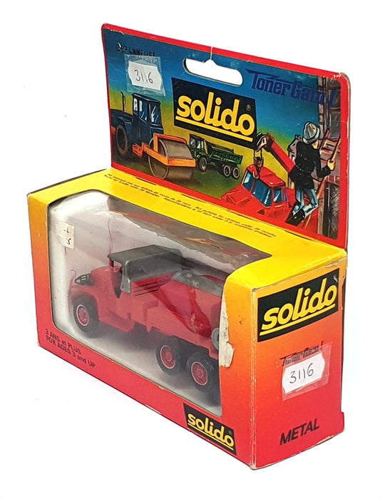 Solido 1/50 Scale 3116 - GMC Citerne Fire Engine Truck - Red