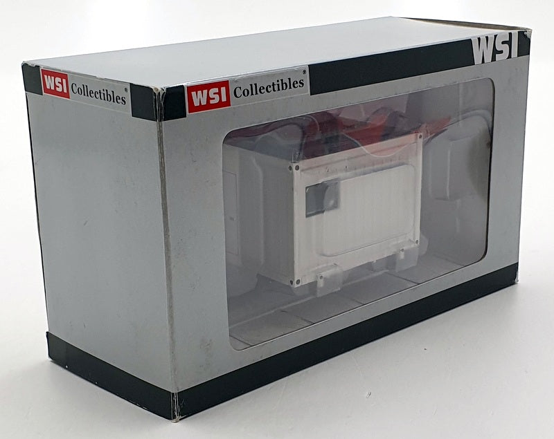 WSI Models 1/50 Scale Diecast 03-1004 - Ballast Trailer Container - White