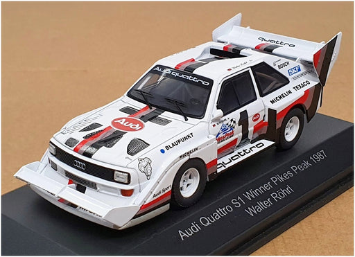 CMR 1/43 Scale WRC018 - Audi Quattro S1 Winner Pikes Peak 1987 #1 Rohrl