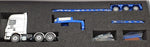 Tekno 1/50 Scale Diecast 117-00331 - DAF 95 XF 3 Axle Goldhofer Trailer STZ-VL3