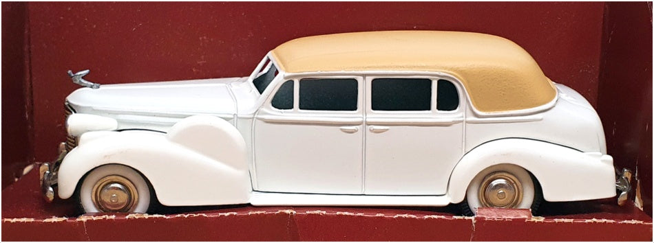 Rextoys 1/43 Scale RT01W - 1938 Cadillac V16 Coupe De Ville - White