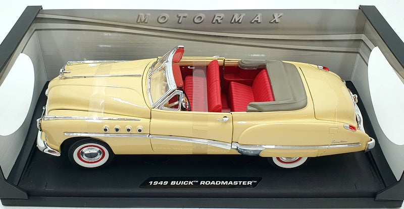 Motor Max 1/18 Scale diecast 73100 - 1949 Buick Roadmaster - Beige 