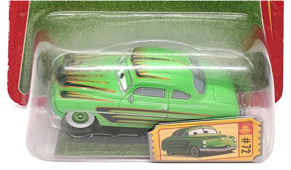 Mattel Disney Pixar Cars N2620 #72 - Edwin Kranks Vehicle - Green