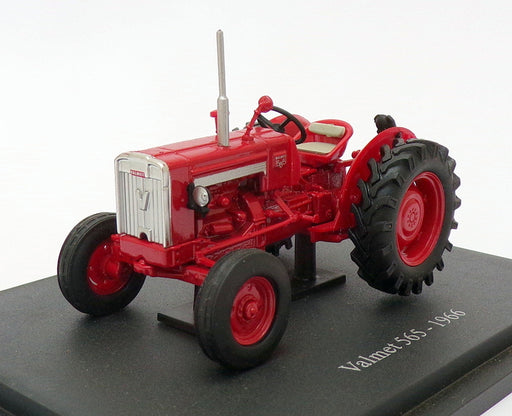 Hachette 1/43 Scale Model Tractor HT115 - 1966 Valmet 565 - Red