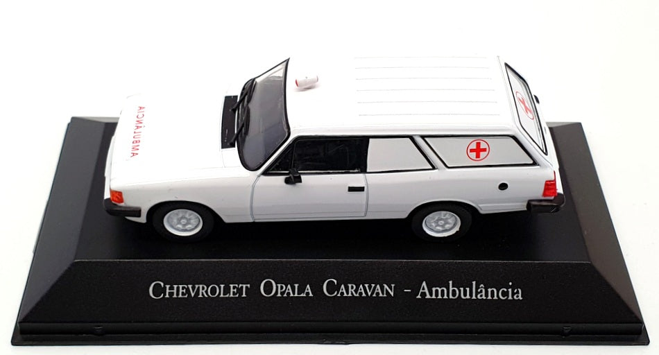 Altaya 1/43 Scale A261121M - Chevrolet Opala Caravan Ambulance - White