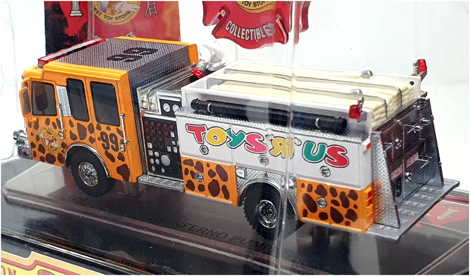 Code 3 1/64 Scale 12227 - Fire Engine 99 Ferrara Inferno Pumper - Toys R Us