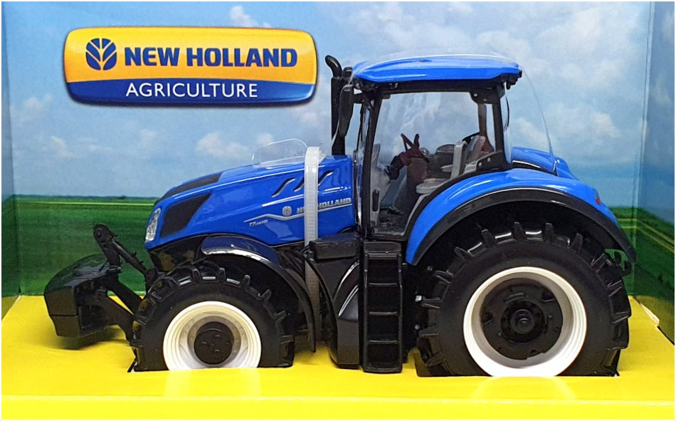 Burago 1/32 Scale 18-44066 - New Holland T7 HD Farm Tractor - Blue