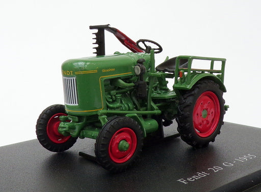 Hachette 1/43 Scale Model Tractor HT142 - 1955 Fendt 20 G - Green