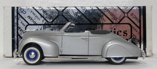 Durham Classics 1/43 Scale DCJ05 - 1938 Lincoln Zephyr Convertible - Silver