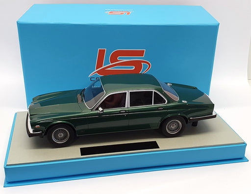 LS Collectibles 1/18 Scale Resin LS025K - 1982 Jaguar XJ6 Mesh Wheels Green Met
