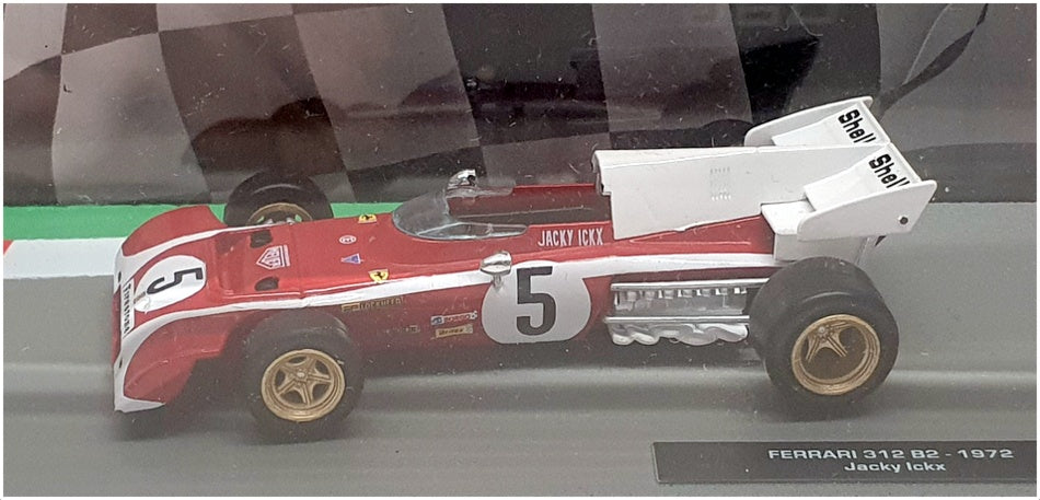Altaya 1/43 Scale AT301122M - F1 1972 Ferrari 312 B2 J. Ickx - Red/White