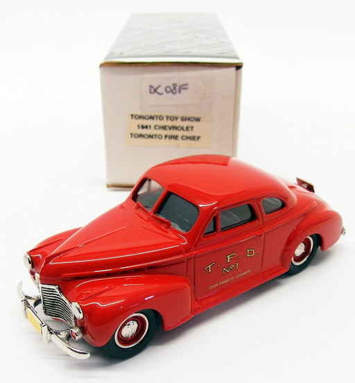 Durham Classics 1/43 Scale DC08F - 1941 Chevrolet Coupe - Red