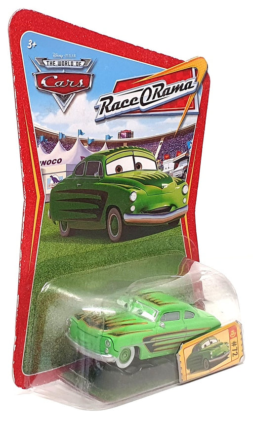 Mattel Disney Pixar Cars N2620 #72 - Edwin Kranks Vehicle - Green