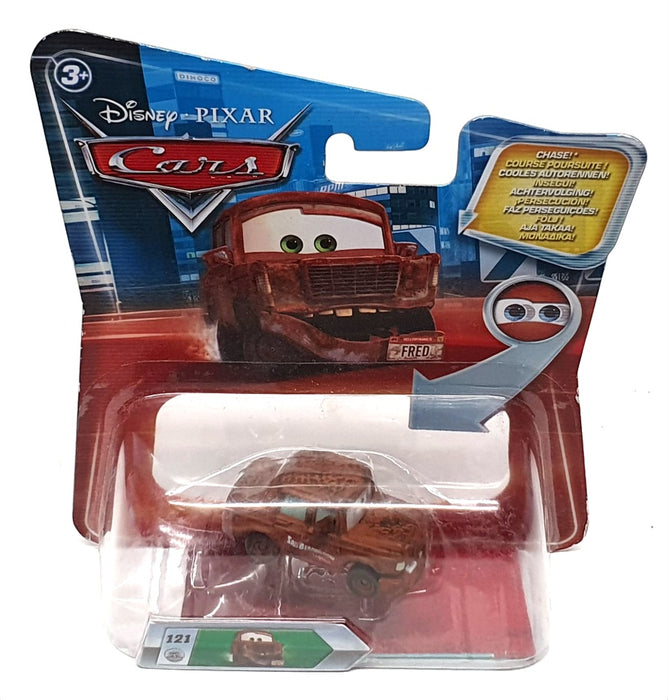 Mattel Disney Pixar Cars T0734 #121 - Fred Vehicle - Brown