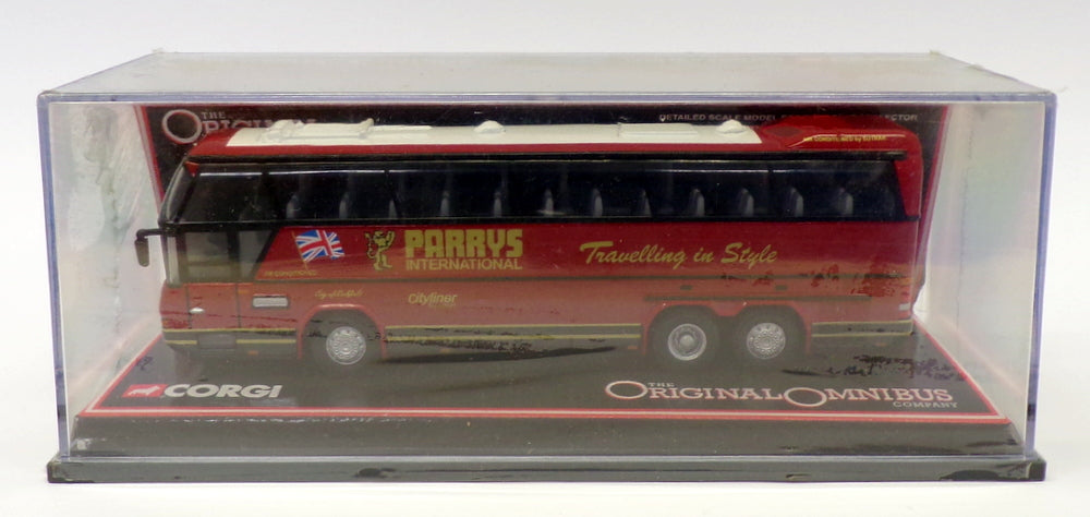 Corgi 1/76 Scale Model Bus 44201 - Neoplan Cityliner - Parry's International