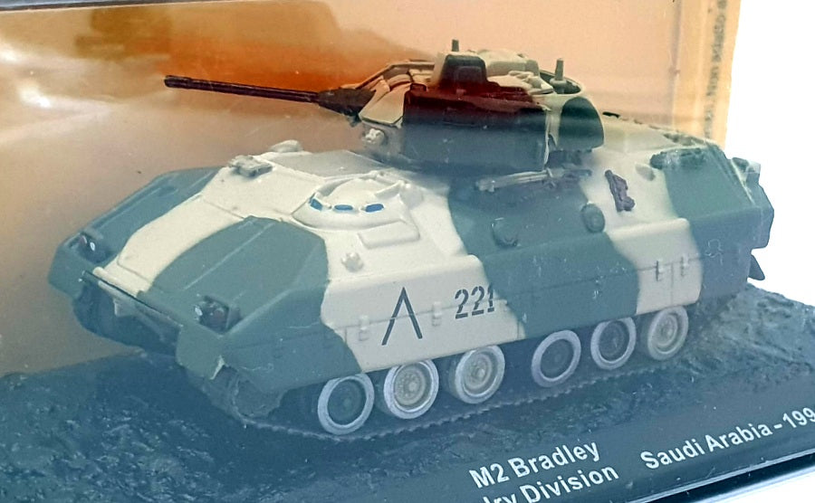 Altaya 1/72 Scale AL26820 - M2 Bradley Tank - Saudi Arabia 1991