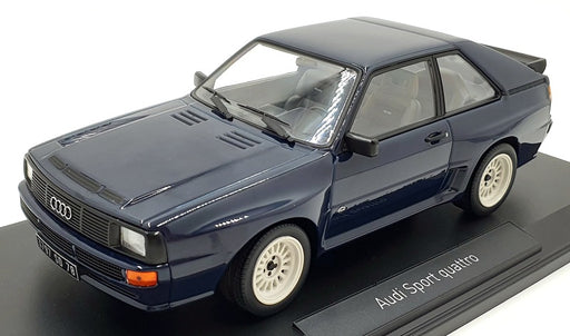 Norev 1/18 Scale Diecast 188314 - Audi Sport Quattro 1985 - Dark Blue