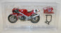 Univ Hobbies 1/12 Scale Metal Model UH4822 Honda RC30 Carl Fogarty 1990 IOM Win