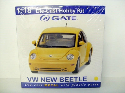 GATE 1/18 DIECAST KIT 06036 - VW NEW BEETLE YELLOW