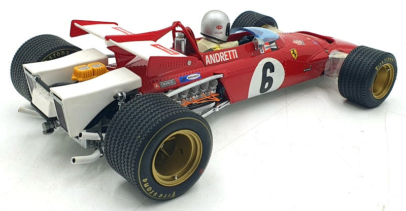 Exoto 1/18 Scale Diecast 97061 - Ferrari 312B #6 Andretti - Red