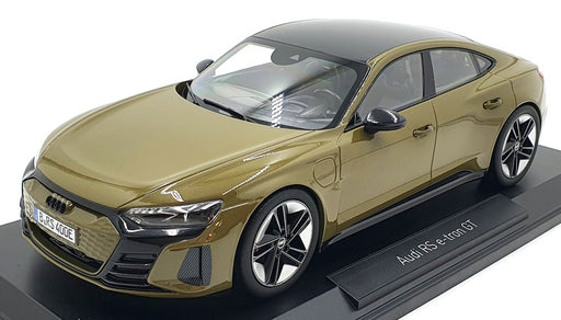 Norev 1/18 Scale Diecast 188380 - Audi RS E-Tron GT 2021 - Olive Metallic
