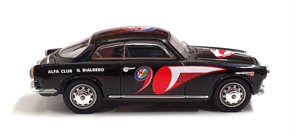 Bang 1/43 Scale Diecast 15422C - Alfa Romeo Giulia Sprint - Black REWORKED