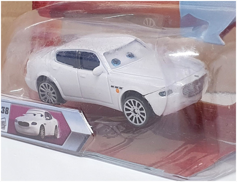 Mattel Disney Pixar Cars T9070 #138 - Antonio Veloce Eccellente - White