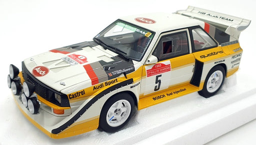 Autoart 1/18 Scale Diecast 88503 - Audi Quattro S1 San Remo 1985 W.Rohrl #5