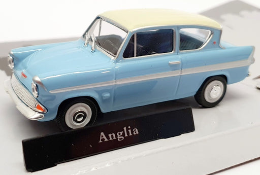 Cararama 1/43 Model Car Scale 417260 - Ford Anglia - Glacier Blue