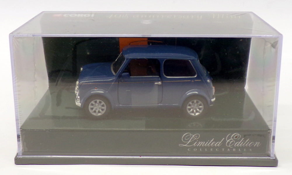 Corgi 1/36 Scale Model Car 04504 - Austin Mini 40th Anniversary - Island Blue