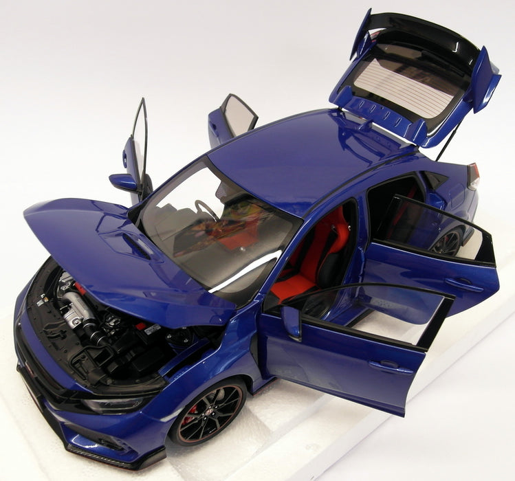Autoart 1/18 Scale 73269 - Honda Civic Type R FK8 Brilliant Sporty Blue