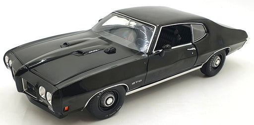 Acme 1/18 Scale A1801218 - 1970 Pontiac GTO Moonlight Goat - Black